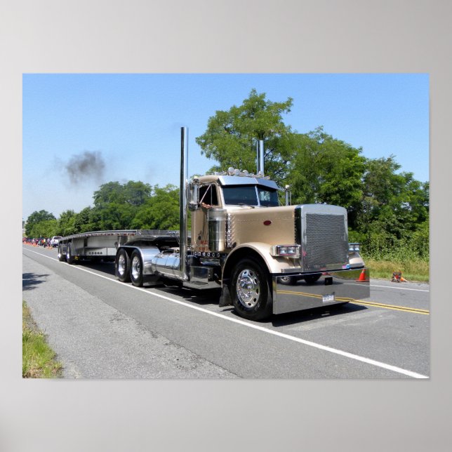 M. Line Peterbilt 379 Poster (Framsidan)