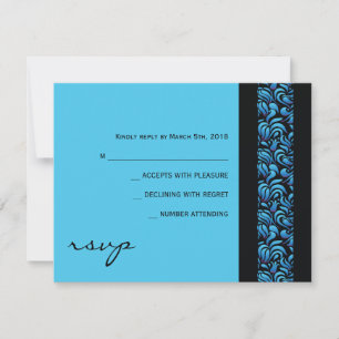 M Mem Hebrew-samlingens Bat mitzvah svarskort OSA Kort