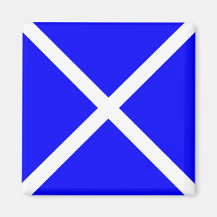"M" (Mike) signalflagg Magnet