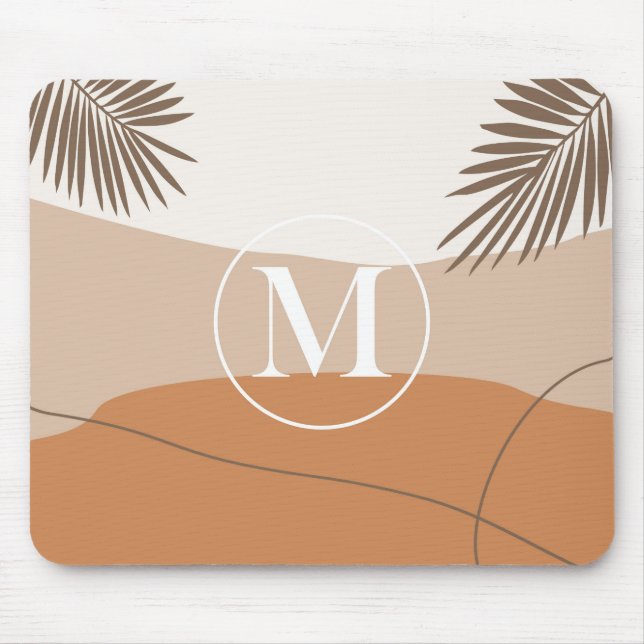 M - MINIAL Monogram Metter M Abstract Design Musmatta (Framsidan)