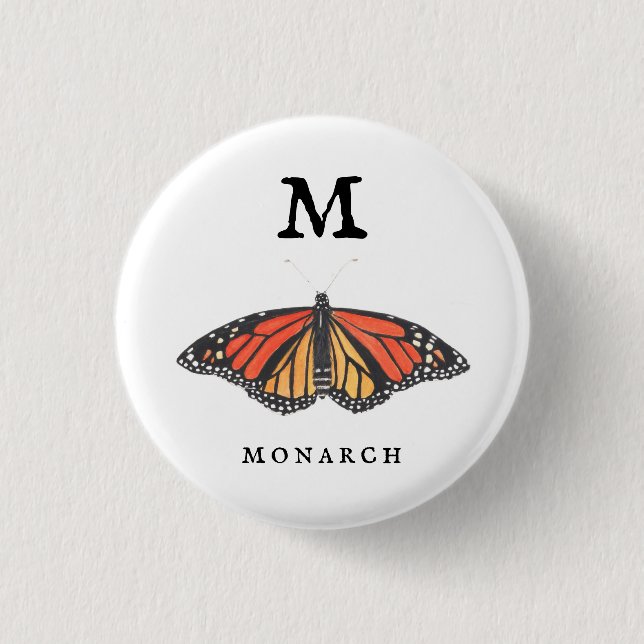 "M" Monarch Knapp (Framsida)