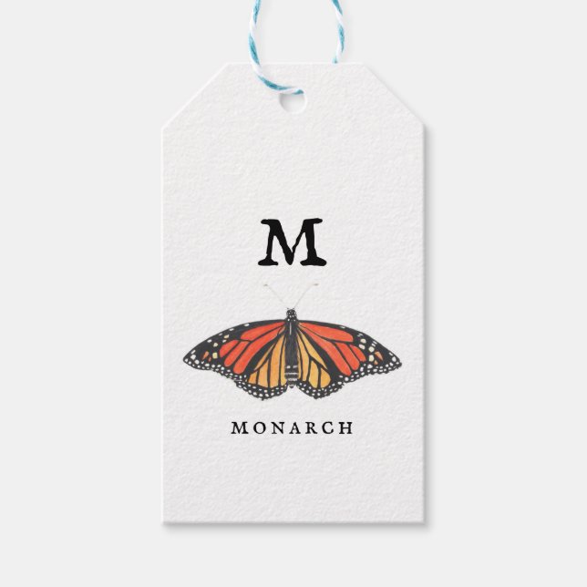 "M" Monarch Presentetikett (Framsidan)