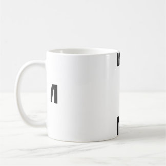 M Monogram Kaffe Mugg