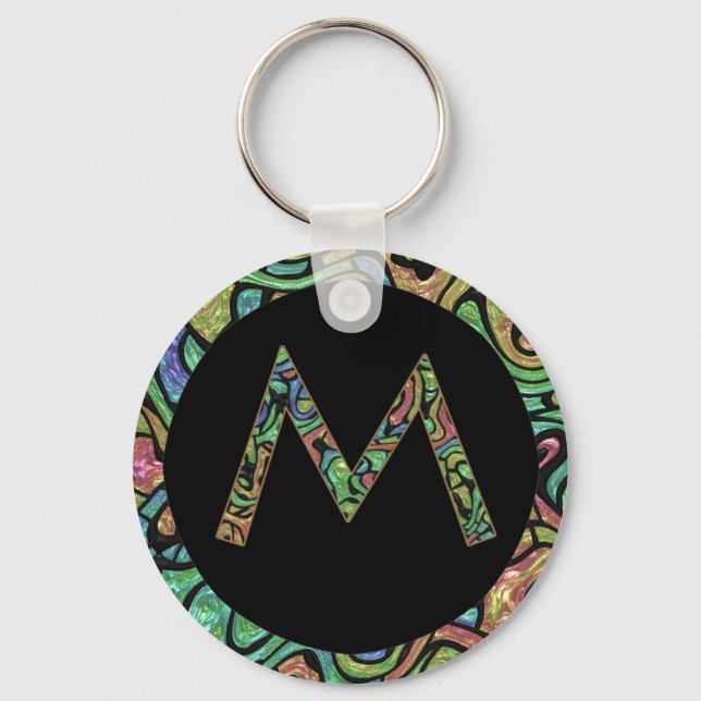 M Monogram Nyckelring (Framsida)