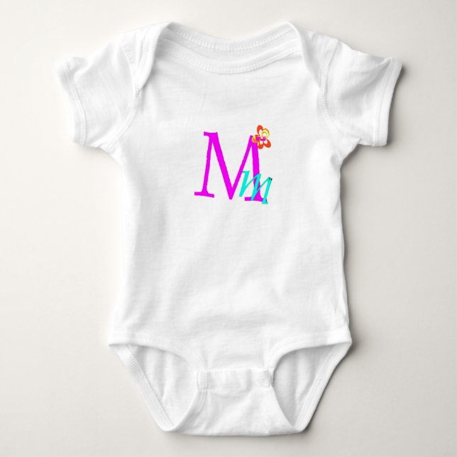 M - Monogramsamling T Shirt (Framsida)