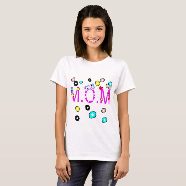 M.O.M Sweet Mamma T Shirt (Hel framsida)