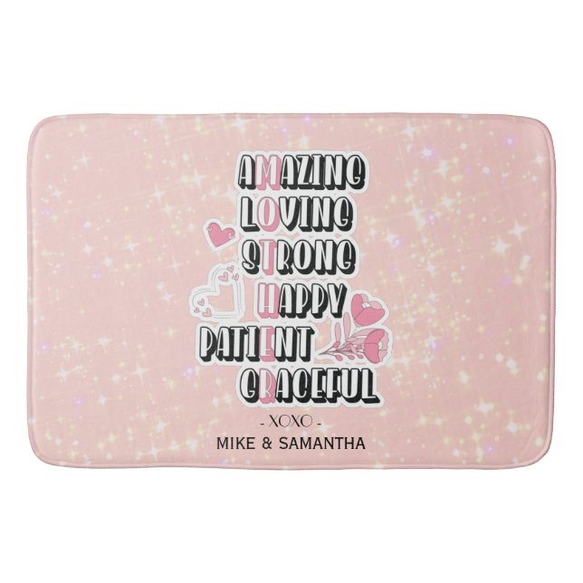 M.O.T.H.E.R. - Ett erkännande av Mammor Badrumsmatta (Framsidan)