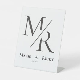 M & R | Våra initialer Monogram 