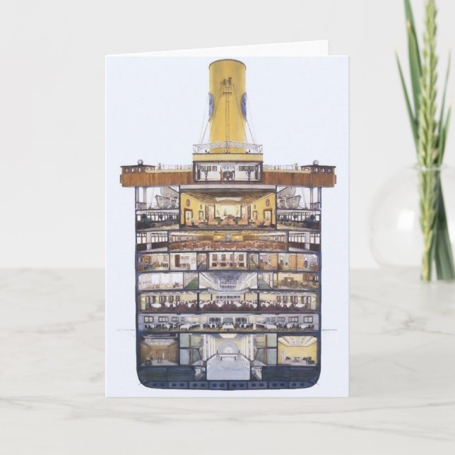 M/S Kungsholm Kort (Framsida)