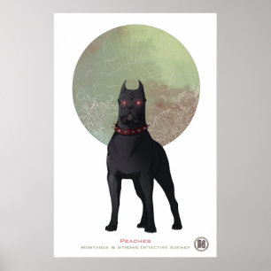 M&S-persikor Poster - Art av Mona Finden