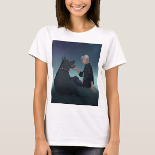 M&S Simon och Peaches T-shirt - Art av Mona Finden