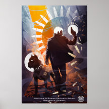 M&S Simon & Peacher Poster - Art av Galen Dara