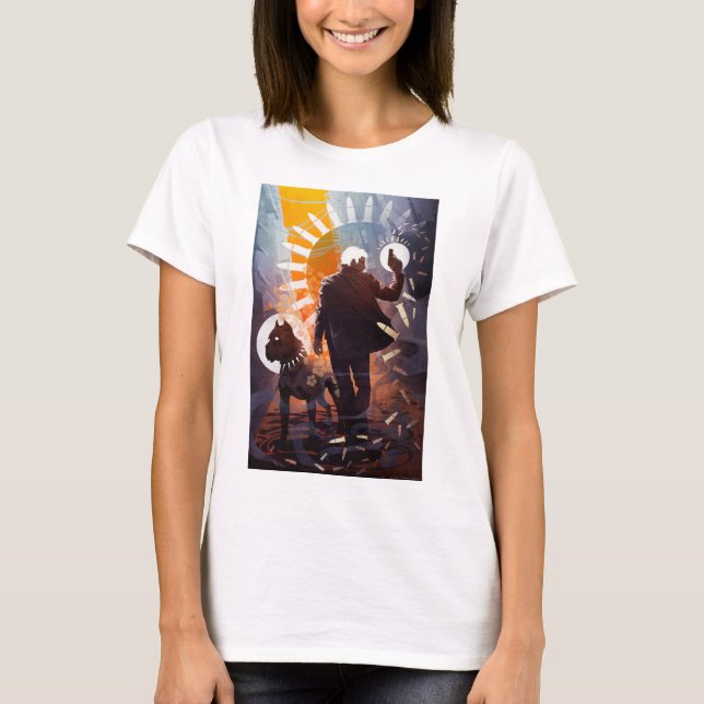 M&S Simon & Peacher T-shirt - Art av Galen Dara (Framsida)