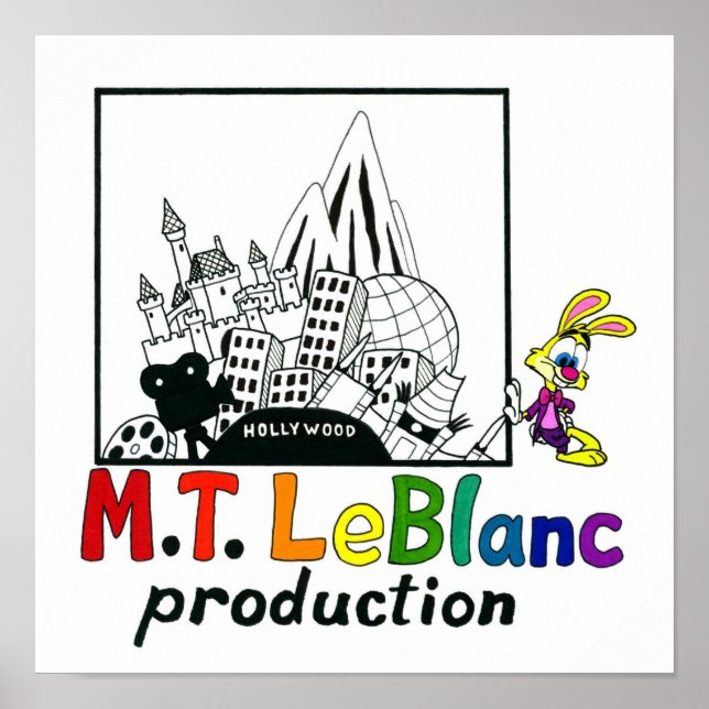 M.T. LeBlanc Productions affisch (Framsidan)