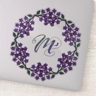 M Ursprunglig Unik och bisarr Boho Flowers Söt Klistermärken