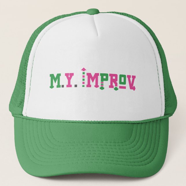 M.Y. Improv Hat - Grönt Keps (Framsida)
