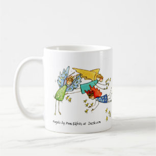 Må Änglar alltid se dig Kaffemugg