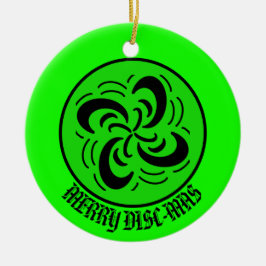Må banan vara med dig, God Disc-Mas Julgransprydnad Keramik