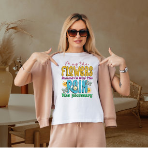 Må blommorna påminna oss t shirt