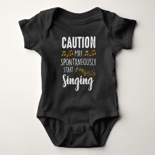 Må börja sjunga - Musician Choir Singer Music Ba T Shirt