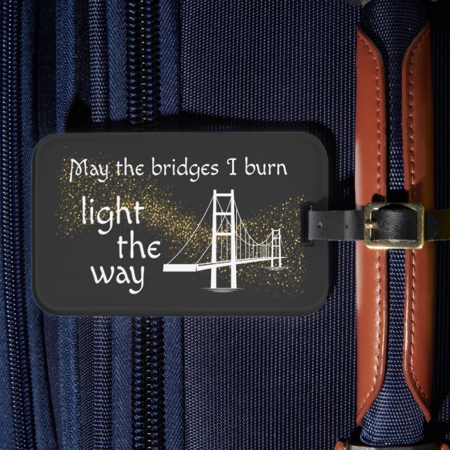 Må bryggan jag bränner ljus på vägen bagagebricka (Framsida Insitu 4)