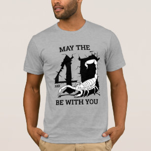 Må den 40:e vara med dig Scorpion Birthday T-Shirt