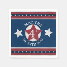 Må den 4:e vara med dig Pappersservett