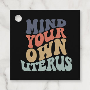 Må din egen Uterus Feminist... Gåvor Etiketter