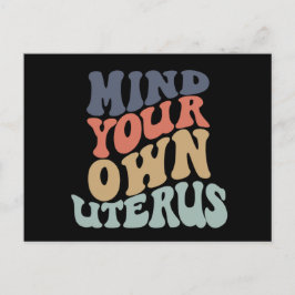 Må din egen Uterus Feminist... Vykort