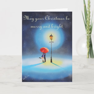 Må din jul bli god och ljus helgkort