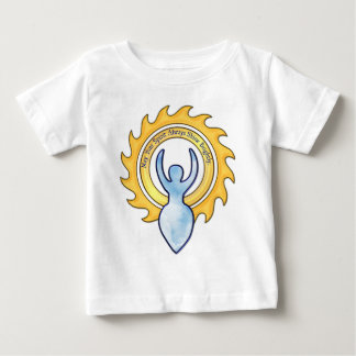 Må din själ Shine brighly Goddess T-shirt