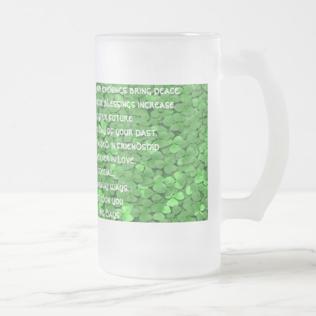 Må dina moraliseringar ge glädje och kvällar frostat ölglas (Höger)