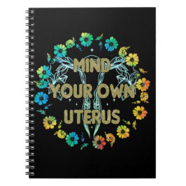 Må ditt eget Uterus tänka Anteckningsbok