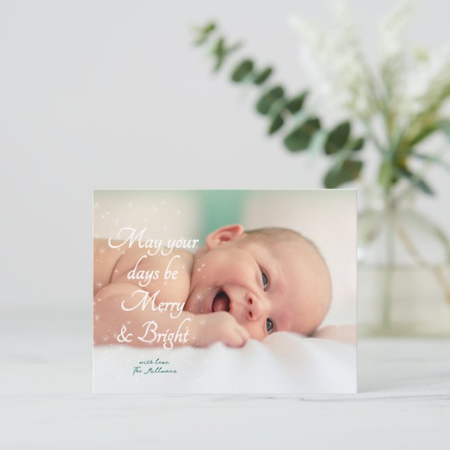 Må ditt julkort för dagar (Stående Fram)