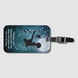 Må du dansa med Älvor Irish Dance Soft Shoe Bagagebricka