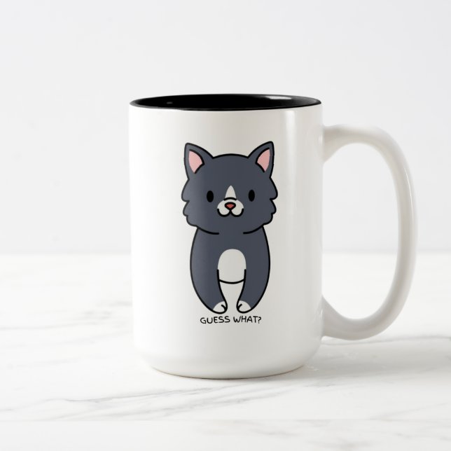 Må du träffa mig, meow du inte! 😹 ☕ Två-Tonad mugg (Höger)
