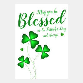 Må du vara välsignad på Saint patrick's day och Al