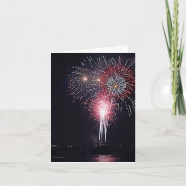 Må er fjärde juli.. kort (Framsida)