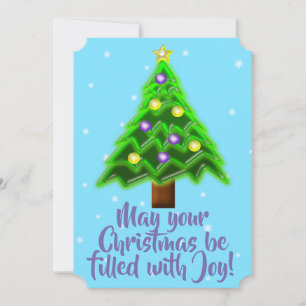 Må er jul vara fylld med Joy! Julkort