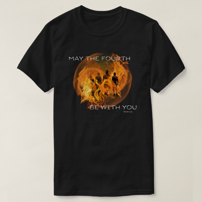 Må fjärde mannen vara med dig t shirt (Design framsida)