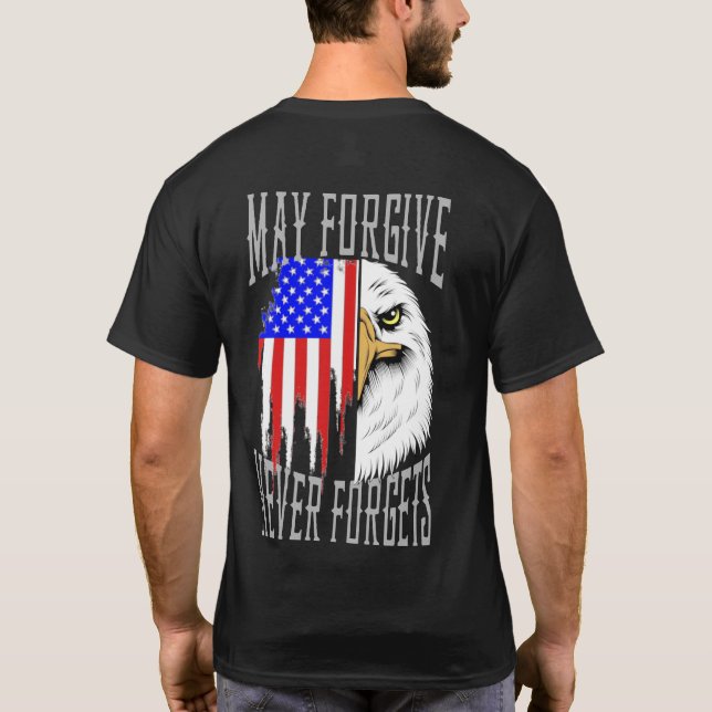 Må förlåta, aldrig förlåt Eagle T Shirt (Baksida)
