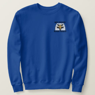 Må förlåtas, aldrig förfalska Eagle Sweatshirt