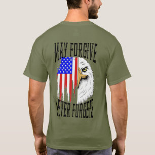 Må förlåtas, aldrig förfalska Eagle T-Shirt