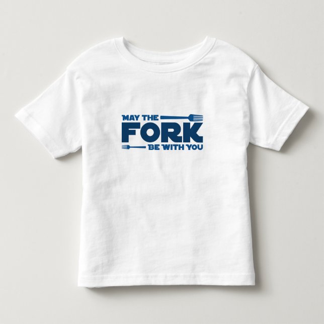 Må gaffeln vara med dig t shirt (Framsida)