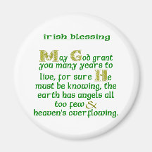 Må Gud Ge Dig Många År Irländskt Välgångsönskan 