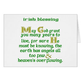 Må Gud skänka dig många år Hälsningskort