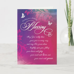 Må Gud smaka på ditt år på alla sätt Kort