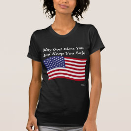 Må Gud välsigna dig och hålla dig trygg Tee Shirt