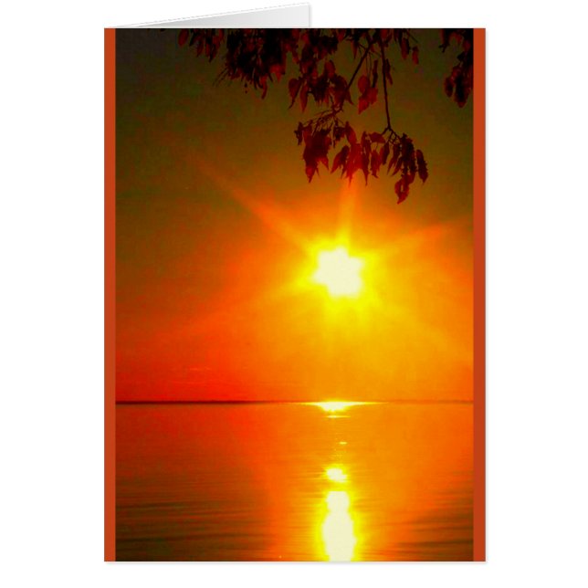 Må Guds ljus skina på ditt bekräftelsekort Hälsningskort (Framsidan)