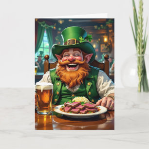 Må irländarnas Tur vara med dig! St Pattys Kort